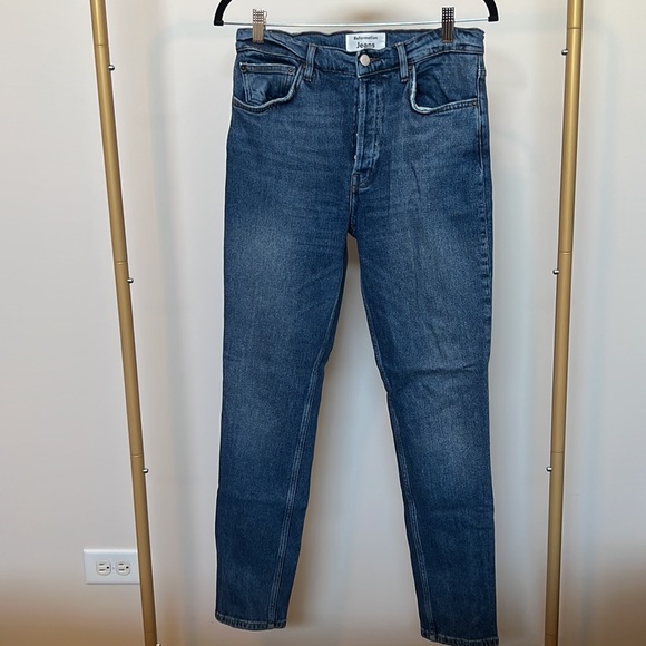 REFORMATION Serena High Waist Skinny Jeans In Kasai - Size 27 - Picture 3 of 5